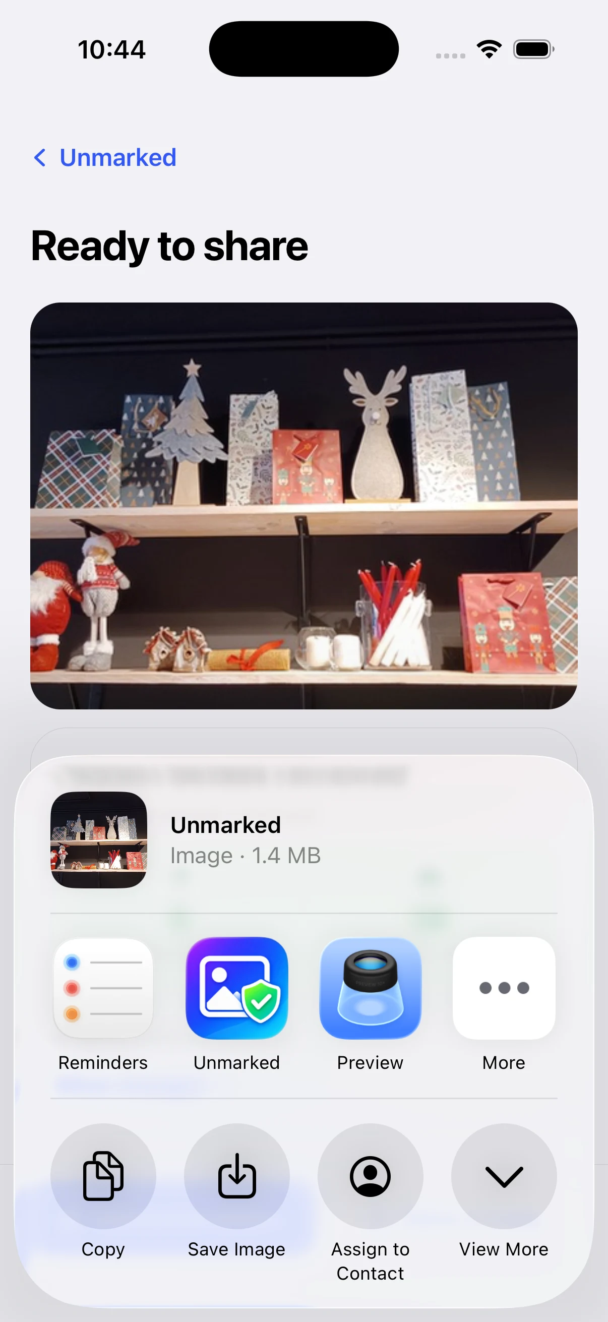 Transmission Unmarked sur iPhone d’une copie protégée